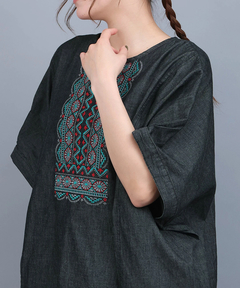 チチカカ |ネイティブシルバー刺繍プルオーバー