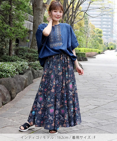 チチカカ |ネイティブシルバー刺繍プルオーバー