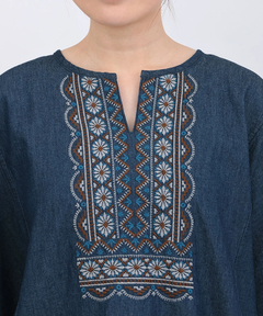 チチカカ |ネイティブシルバー刺繍プルオーバー