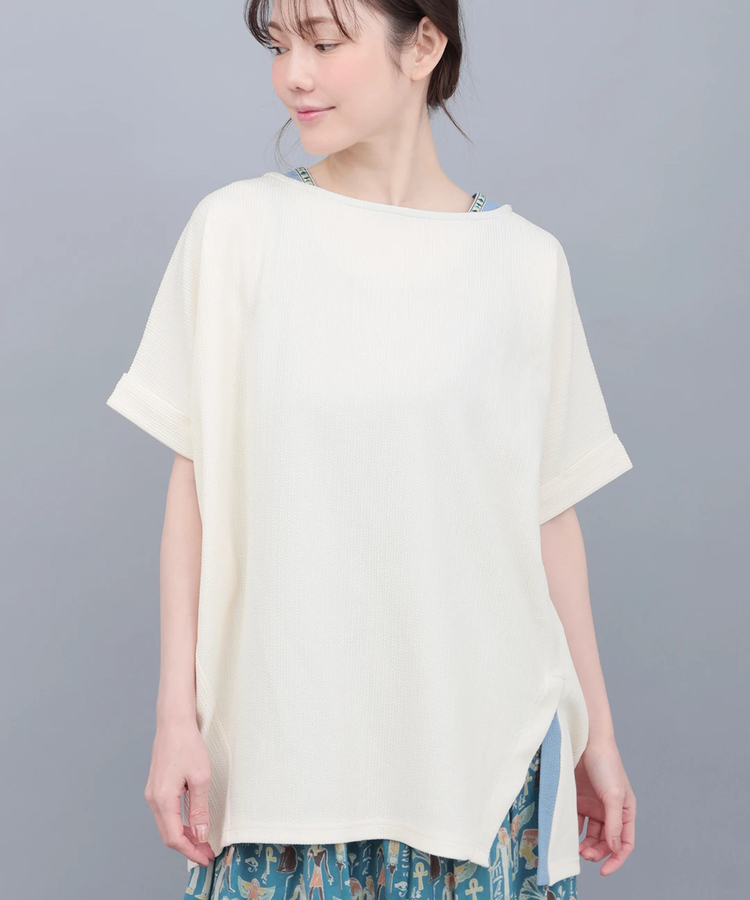 チチカカ |サカリバ肩チロリードルマンプルオーバー