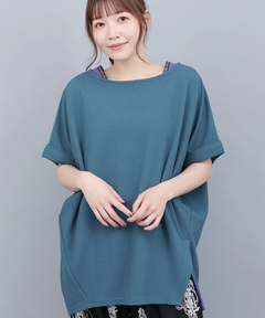 チチカカ |サカリバ肩チロリードルマンプルオーバー