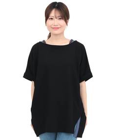 チチカカ |サカリバ肩チロリードルマンプルオーバー