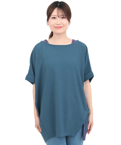 チチカカ |サカリバ肩チロリードルマンプルオーバー