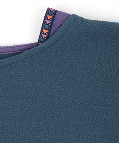 チチカカ |サカリバ肩チロリードルマンプルオーバー