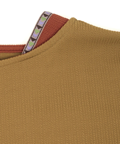 チチカカ |サカリバ肩チロリードルマンプルオーバー