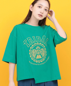 チチカカ |Orale! リメイク風カレッジTシャツ