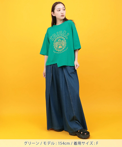 チチカカ |Orale! リメイク風カレッジTシャツ