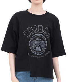 チチカカ |Orale! リメイク風カレッジTシャツ
