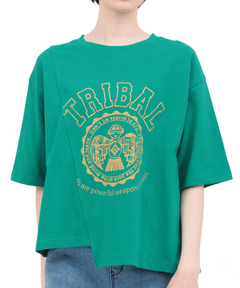 チチカカ |Orale! リメイク風カレッジTシャツ