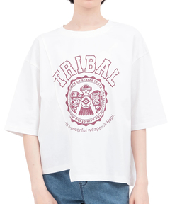 チチカカ |Orale! リメイク風カレッジTシャツ