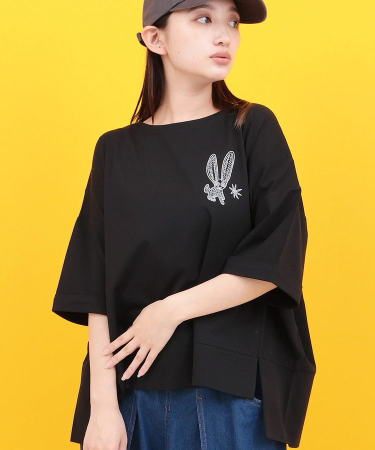 チチカカ |Orale! アレブリヘ刺繍ワイドTシャツ