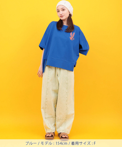 チチカカ |Orale! アレブリヘ刺繍ワイドTシャツ