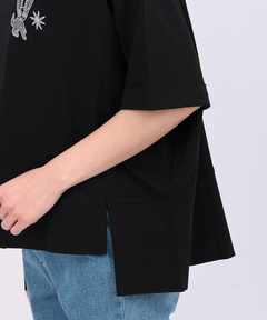 チチカカ |Orale! アレブリヘ刺繍ワイドTシャツ