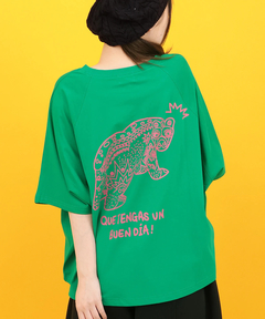 チチカカ |Orale! アレブリヘプリントドルマンTシャツ