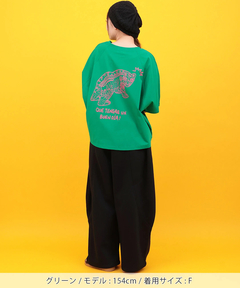 チチカカ |Orale! アレブリヘプリントドルマンTシャツ