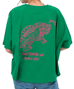 チチカカ |Orale! アレブリヘプリントドルマンTシャツ