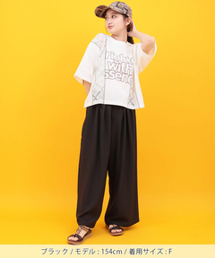 チチカカ |Orale! ワイド3タックパンツ