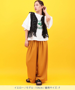 チチカカ |Orale! ワイド3タックパンツ