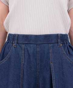 チチカカ |Orale! フロントタックワイドデニムパンツ