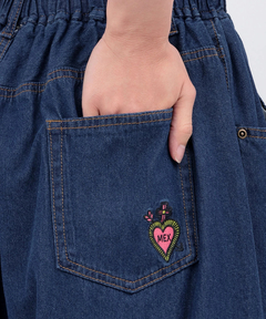 チチカカ |Orale! フロントタックワイドデニムパンツ