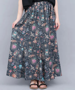 チチカカ |ファブリックプリントジャージースカート