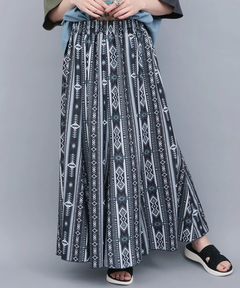 チチカカ |ファブリックプリントジャージースカート
