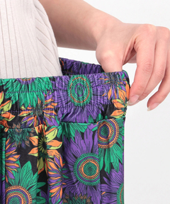 チチカカ |ファブリックプリントジャージースカート