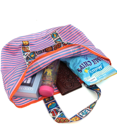 チチカカ |カラフルメッシュトートバッグ