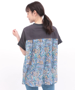 チチカカ |マダガスカルブロックプリントプルオーバー