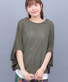 チチカカ |メッシュ×タンクセットプルオーバー