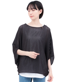 チチカカ |メッシュ×タンクセットプルオーバー