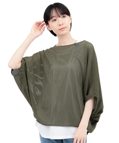 チチカカ |メッシュ×タンクセットプルオーバー