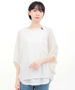 チチカカ |メッシュ×タンクセットプルオーバー