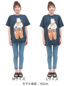 チチカカ |go slow caravan USAコットンコンガクマTシャツ