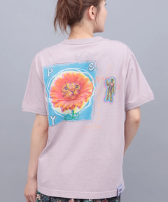 チチカカ |go slow caravan フラワーキャットリンガーTシャツ