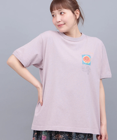 チチカカ |go slow caravan フラワーキャットリンガーTシャツ