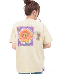 チチカカ |go slow caravan フラワーキャットリンガーTシャツ