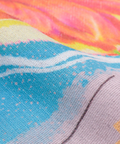 チチカカ |go slow caravan フラワーキャットリンガーTシャツ