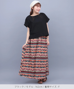 チチカカ |アソートプリントドッキングワンピース