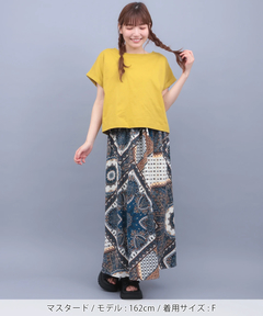 チチカカ |アソートプリントドッキングワンピース