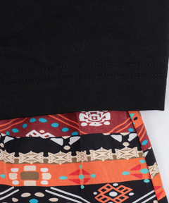 チチカカ |アソートプリントドッキングワンピース