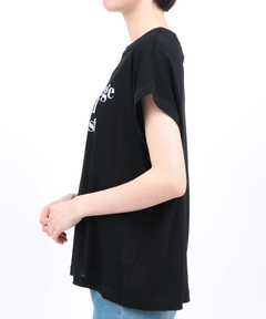 チチカカ |Orale! シアー天竺ロゴフレンチTシャツ