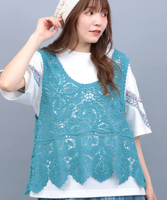 チチカカ |クロシェレースベスト