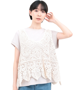 チチカカ |クロシェレースベスト