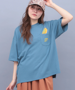 チチカカ |go slow caravan 色々ポケット刺繍ゆったりTシャツ【WEB限定】