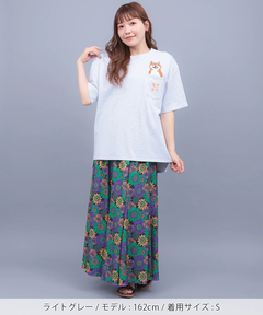 チチカカ |go slow caravan 色々ポケット刺繍ゆったりTシャツ【WEB限定】