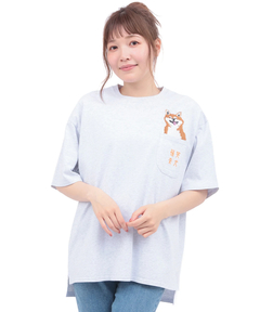 チチカカ |go slow caravan 色々ポケット刺繍ゆったりTシャツ【WEB限定】