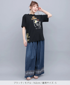 チチカカ |go slow caravan 猫と麦酒 猫生乾杯Tシャツ【WEB限定】