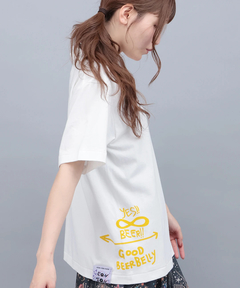 チチカカ |go slow caravan 猫と麦酒 猫生乾杯Tシャツ【WEB限定】