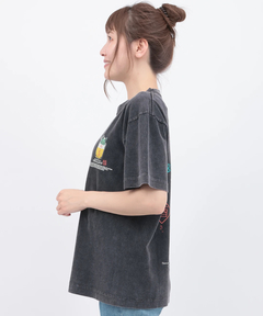 チチカカ |go slow caravan 猫と麦酒 麦酒風呂Tシャツ【WEB限定】